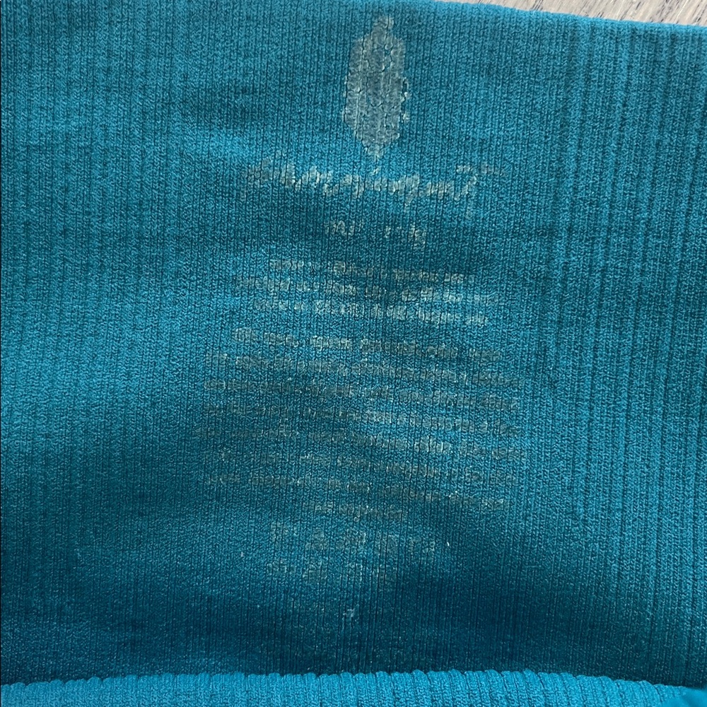 FP‎ Movement Good Karma Teal High-Waisted Leggings Size M/L - Picture 5 of 5